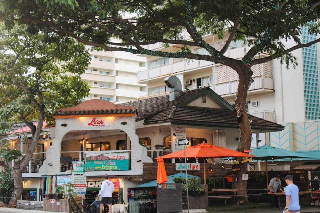Seashore Waikiki Studio 1 Block From A Beach No Resort Fees Honolulu Luaran gambar